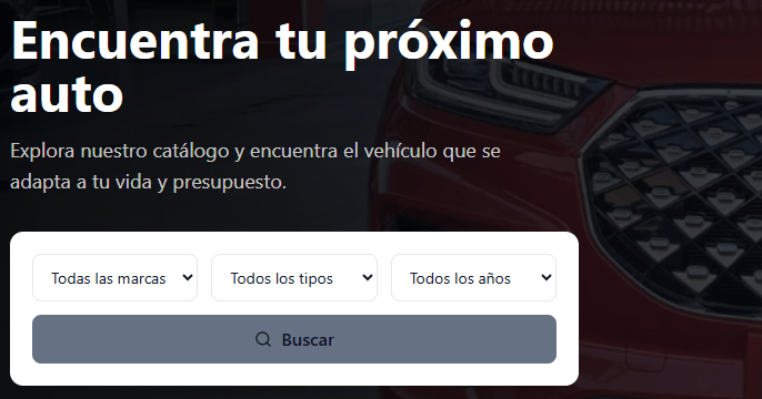 Catálogo Autos Autofocus: sitio web integrado al CRM